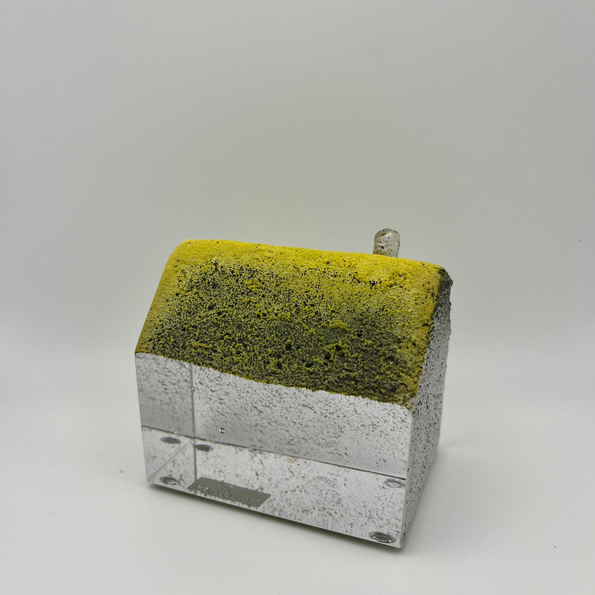 Handmade Blown Art Glass Shaped Sculpture