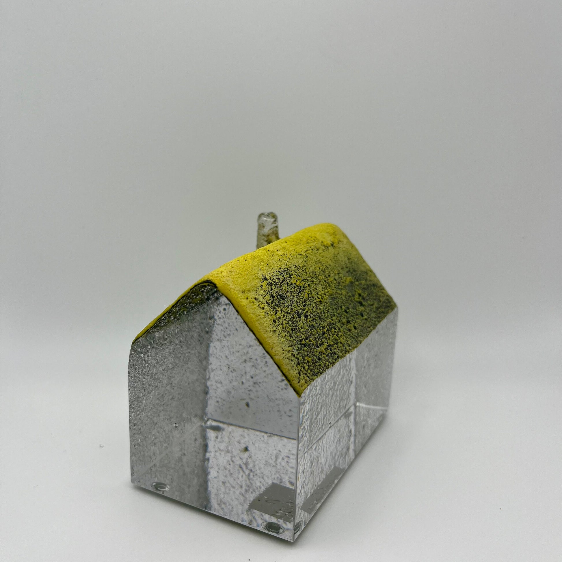 Handmade Blown Art Glass Shaped Sculpture