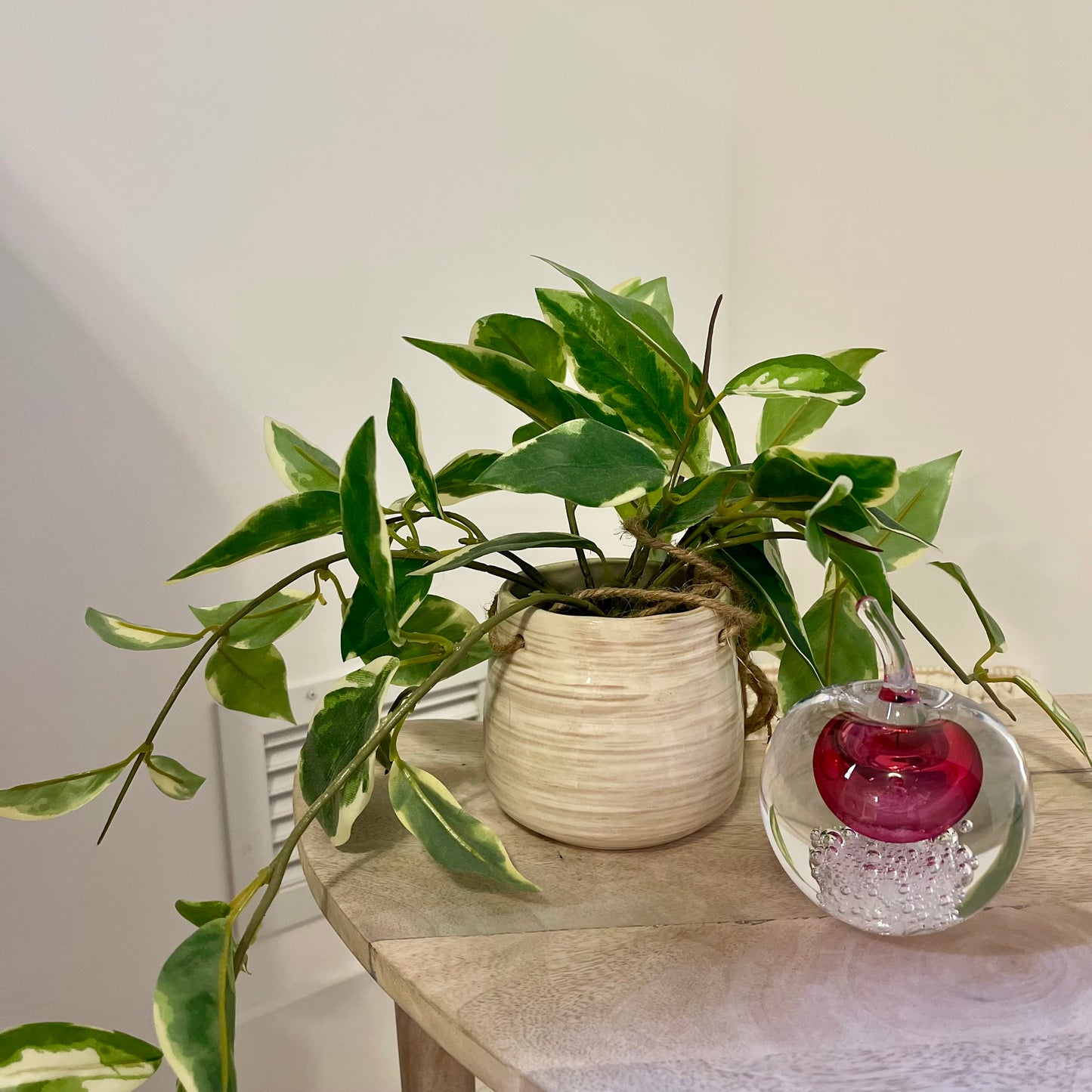 Handmade Blown Art Glass Shaped Sculpture