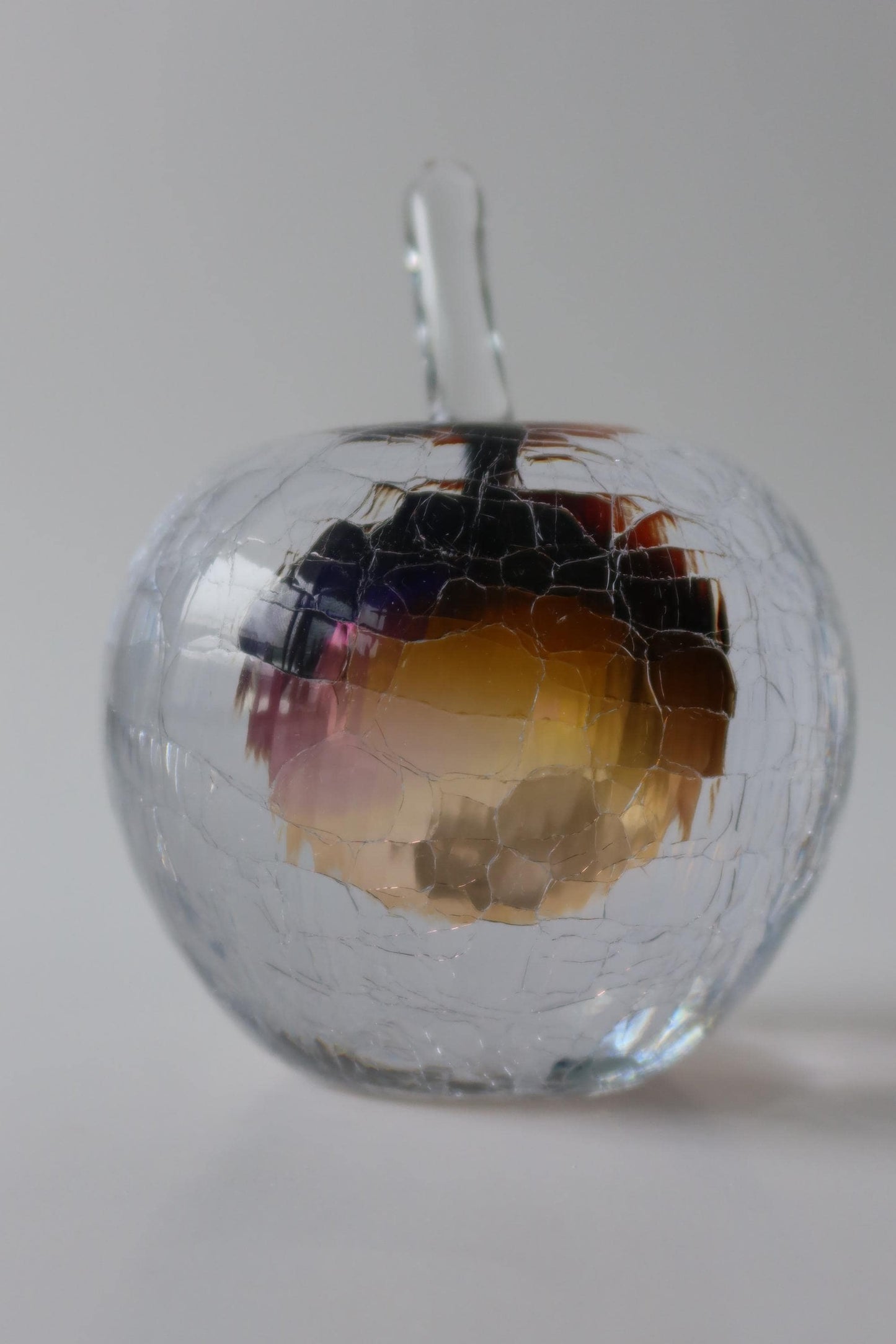 Hand Blown Glass Home Decor Figures Handmade Art Sculpture (Pwa106163v3y)