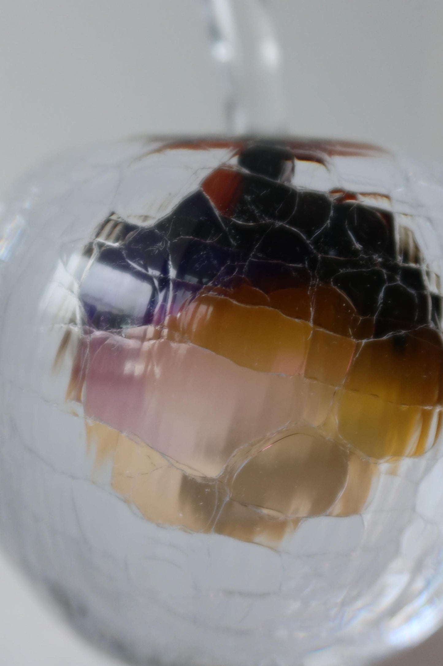 Hand Blown Glass Home Decor Figures Handmade Art Sculpture (Pwa106163v3y)