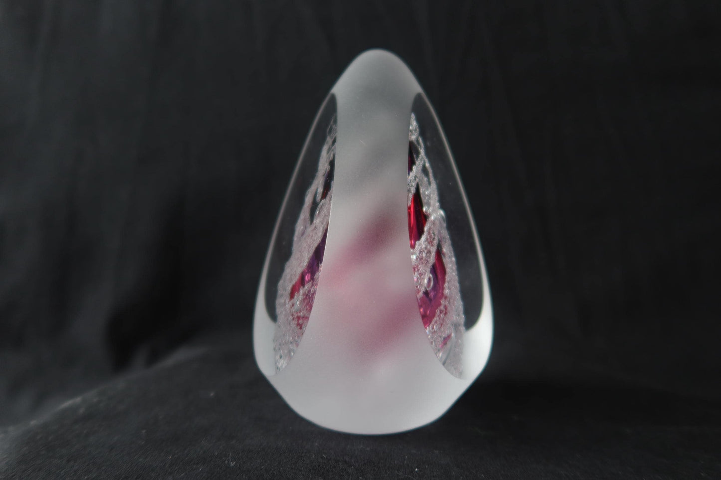 Handmade Blown Art Glass Shaped Sculpture