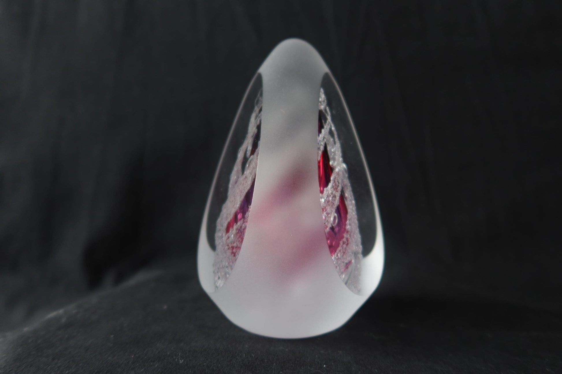 Handmade Blown Art Glass Shaped Sculpture