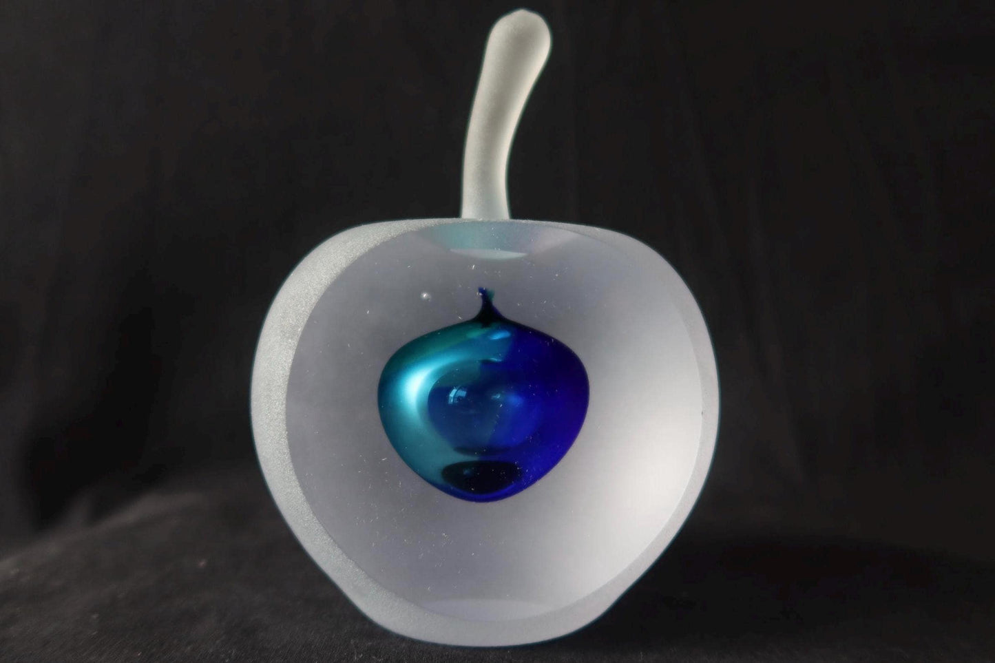 Handmade Blown Art Glass Shaped Sculpture