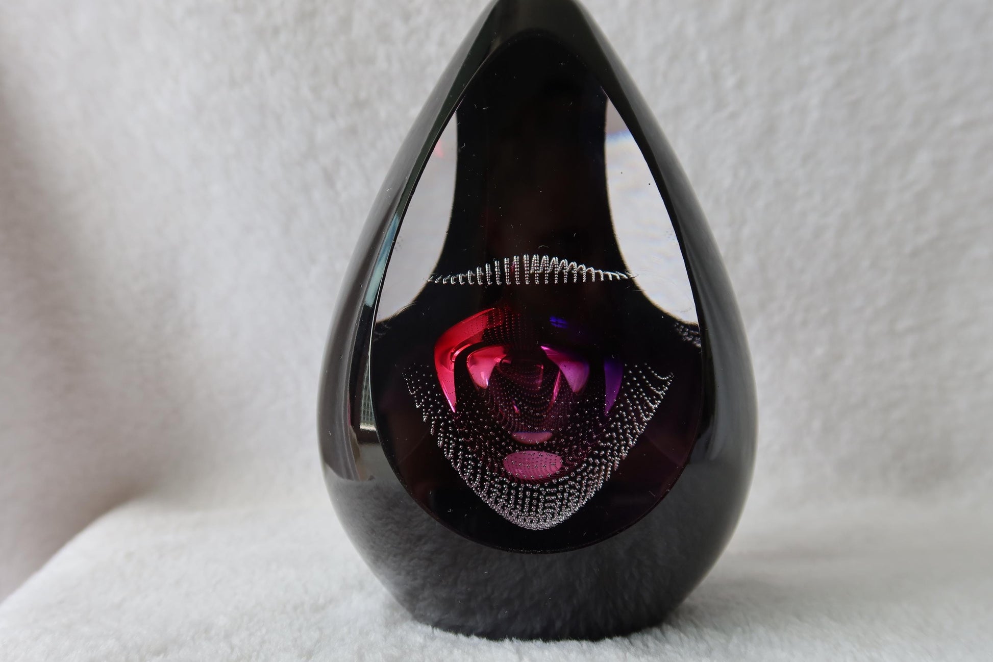 Handmade Blown Art Glass Shaped Sculpture