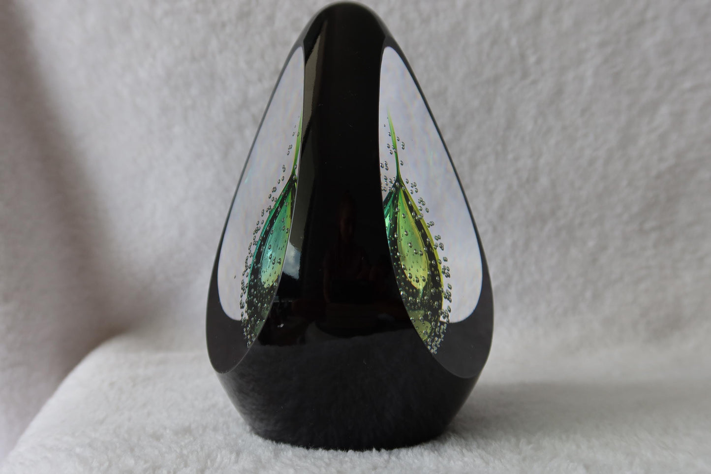 Handmade Blown Art Glass Shaped Sculpture