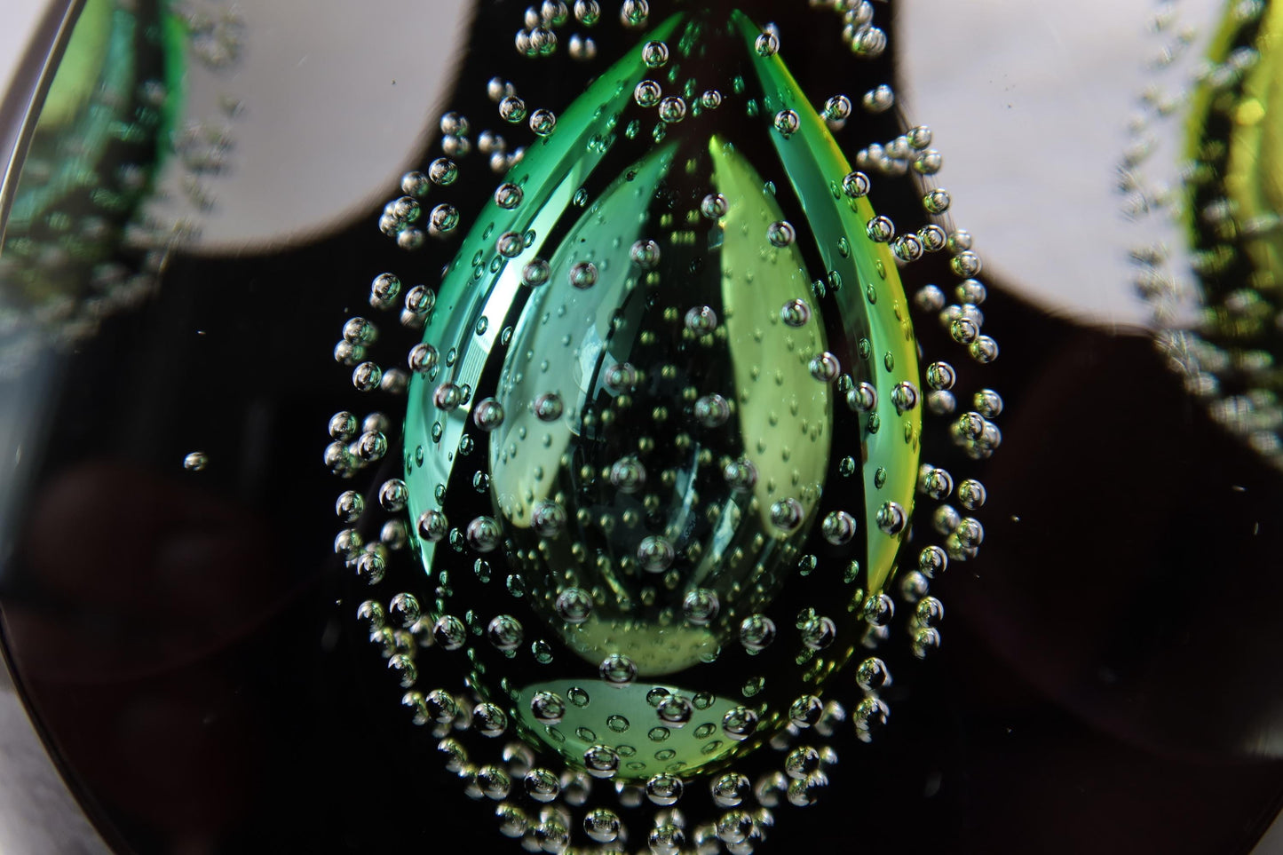 Handmade Blown Art Glass Shaped Sculpture