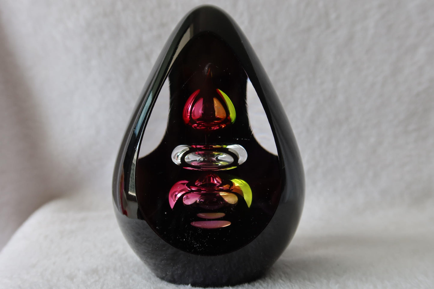 Handmade Blown Art Glass Shaped Sculpture