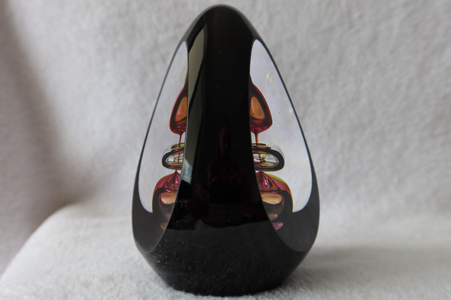 Handmade Blown Art Glass Shaped Sculpture