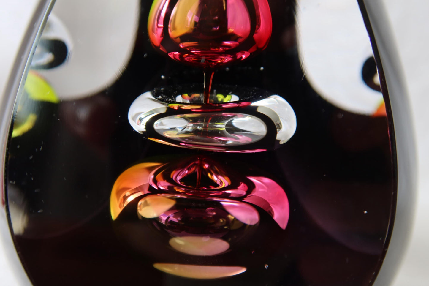 Handmade Blown Art Glass Shaped Sculpture