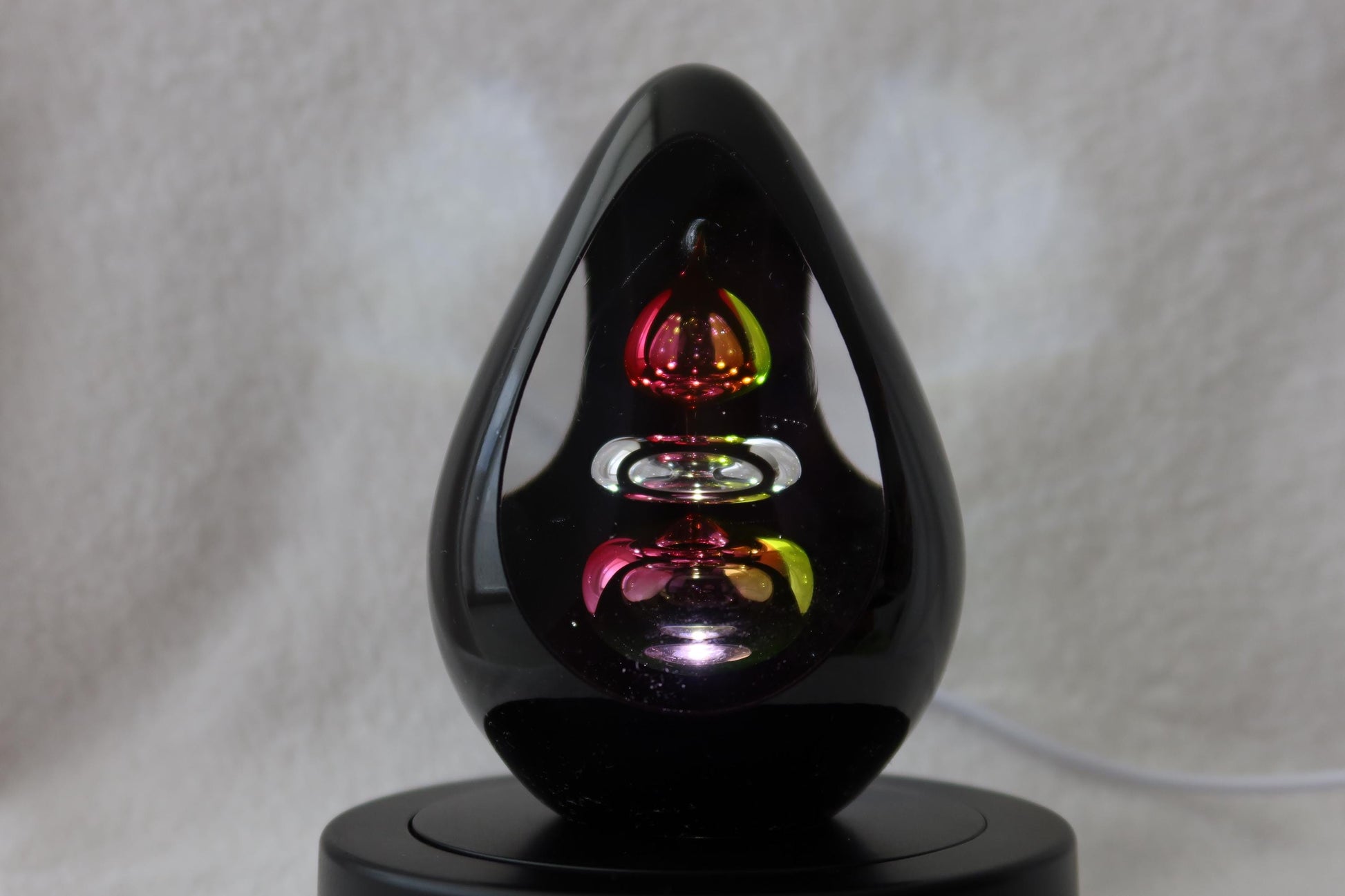 Handmade Blown Art Glass Shaped Sculpture