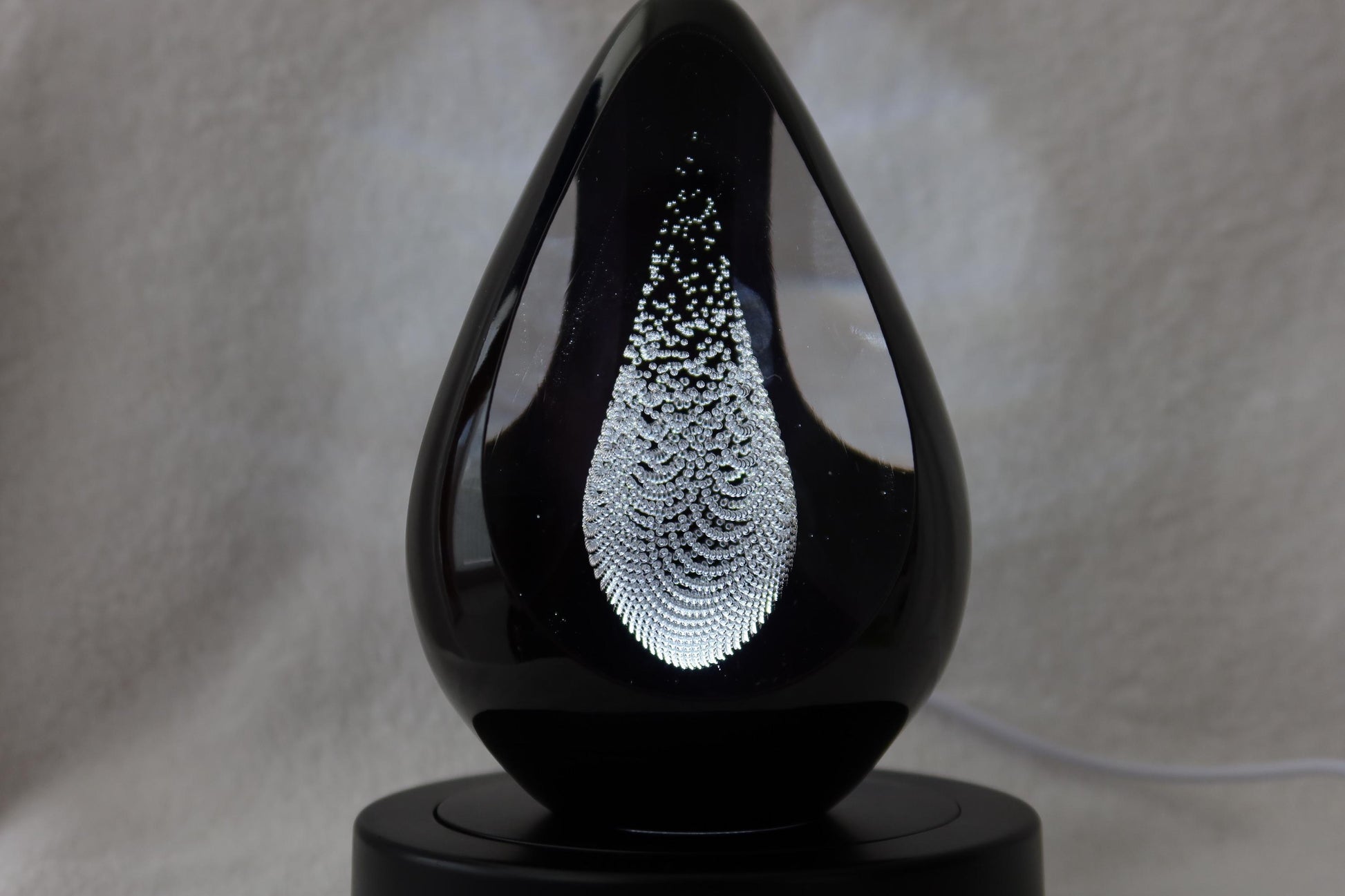 Handmade Blown Art Glass Shaped Sculpture