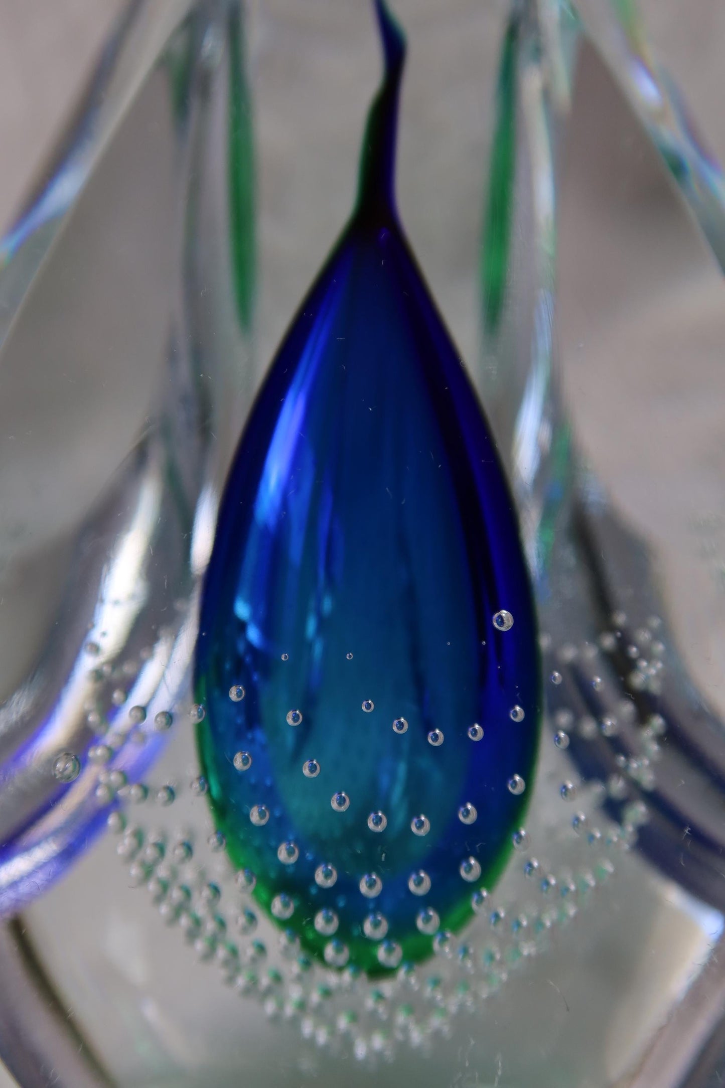 Handmade Blown Art Glass Shaped Sculpture