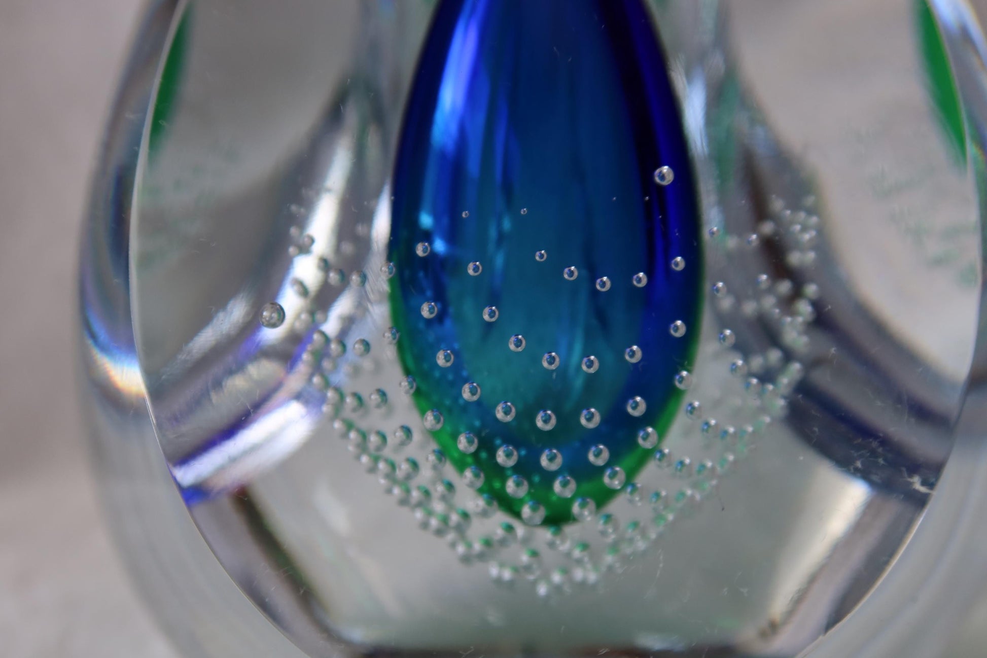 Handmade Blown Art Glass Shaped Sculpture