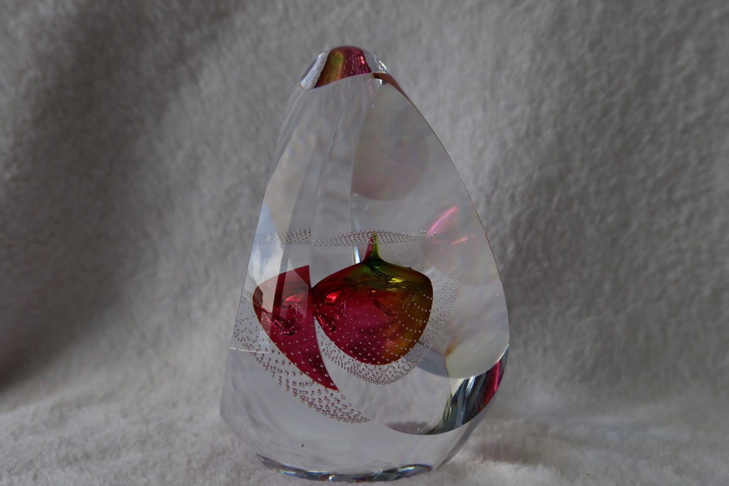 Handmade Blown Art Glass Shaped Sculpture