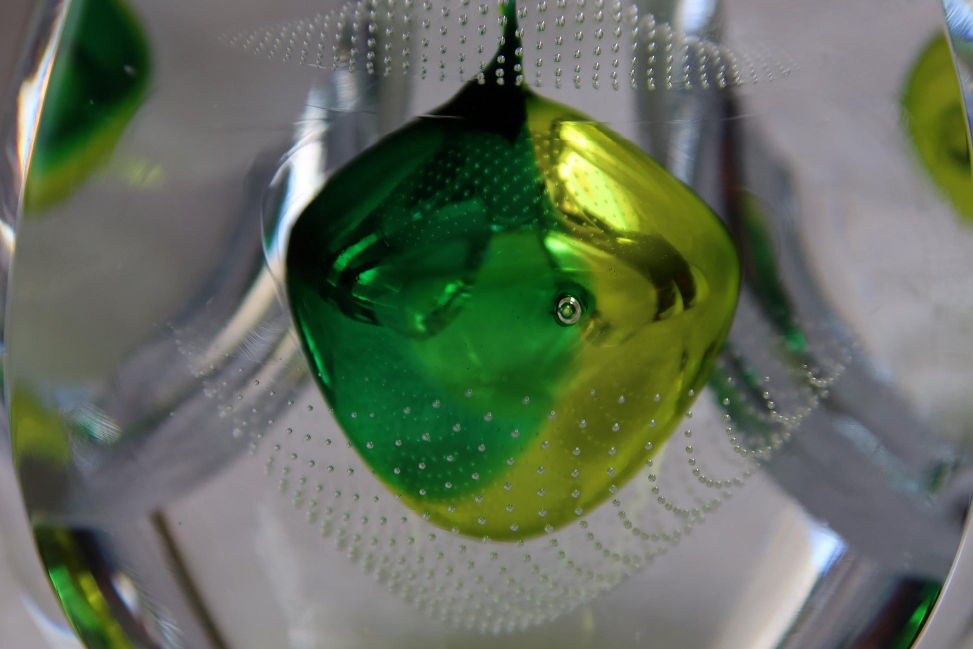Handmade Blown Art Glass Shaped Sculpture