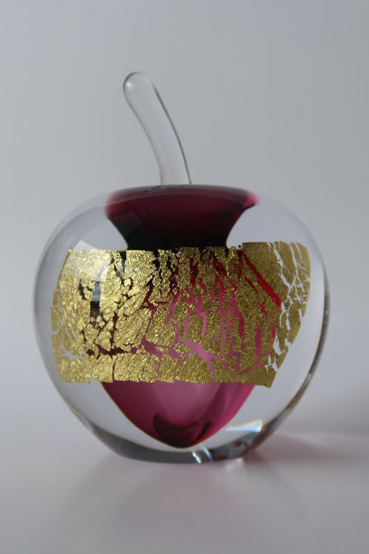 Handmade Blown Art Glass Shaped Sculpture
