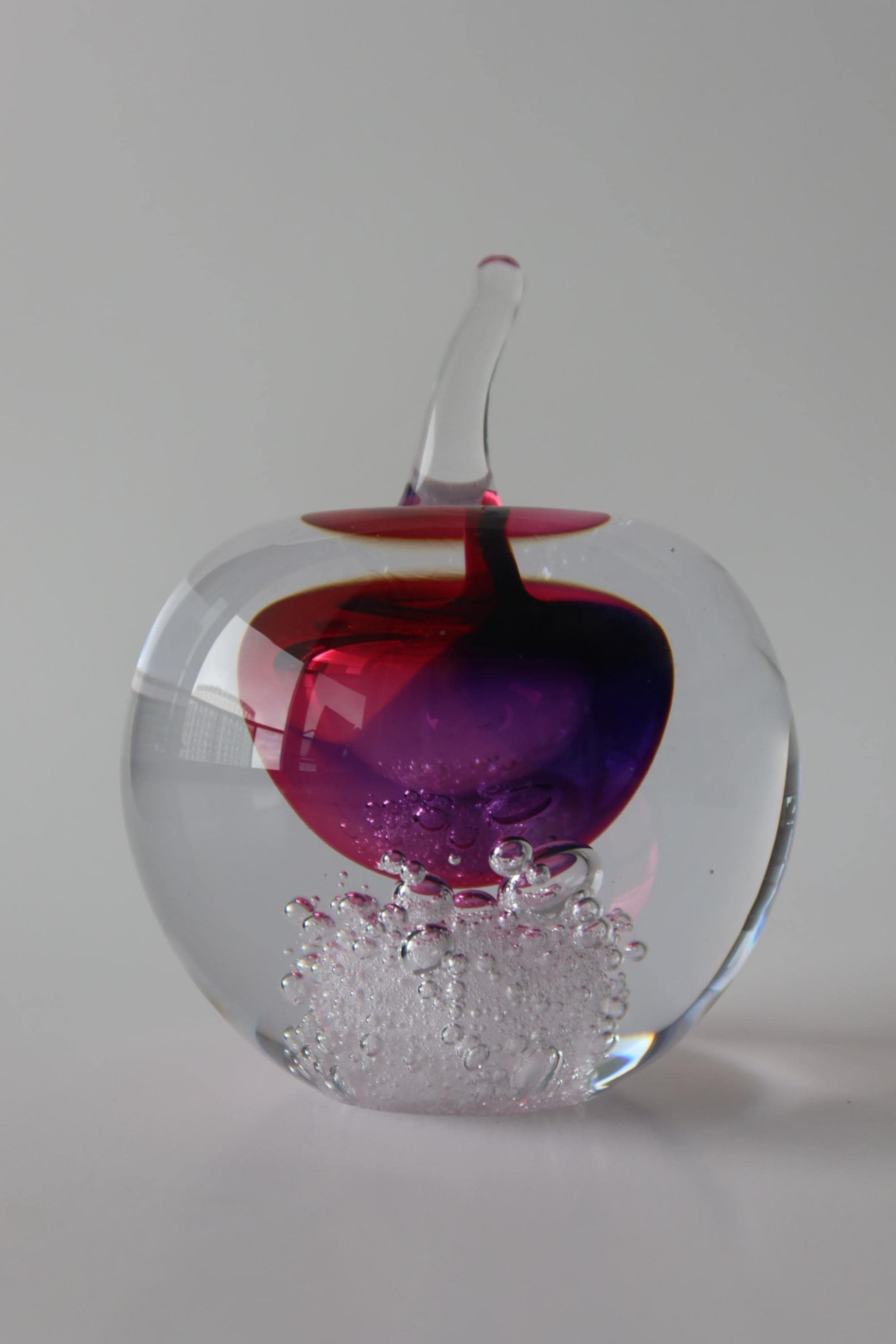 Handmade Blown Art Glass Shaped Sculpture