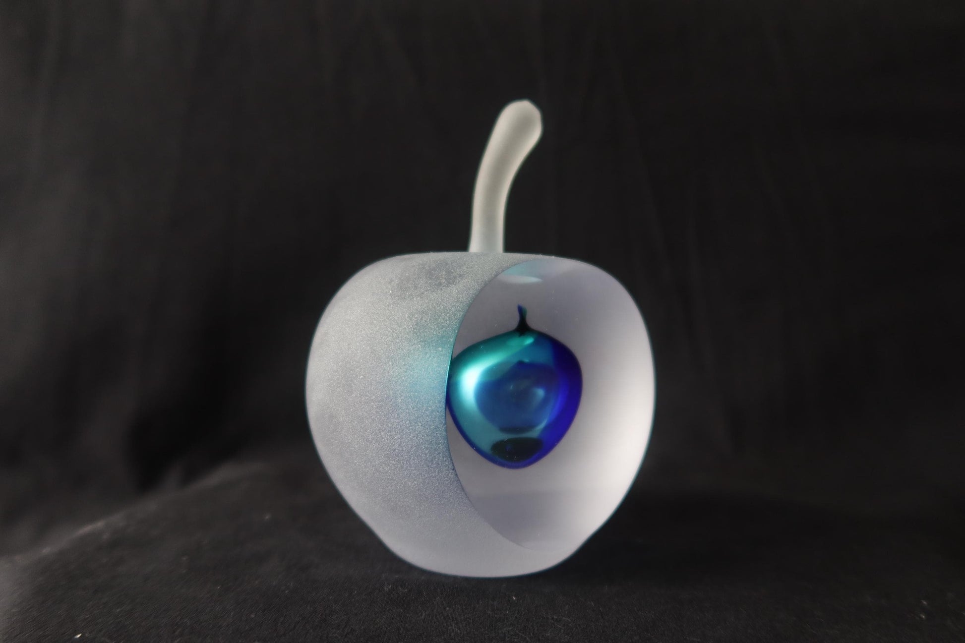 Handmade Blown Art Glass Shaped Sculpture