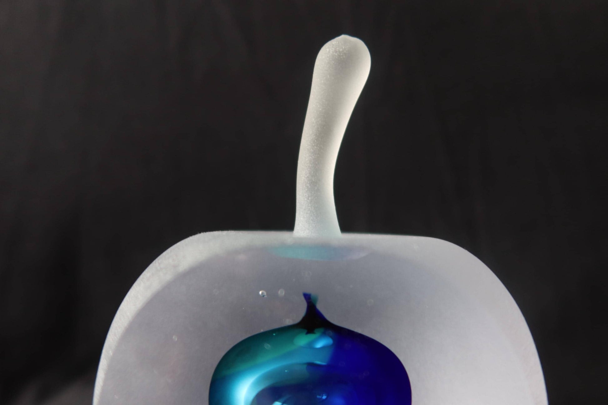 Handmade Blown Art Glass Shaped Sculpture
