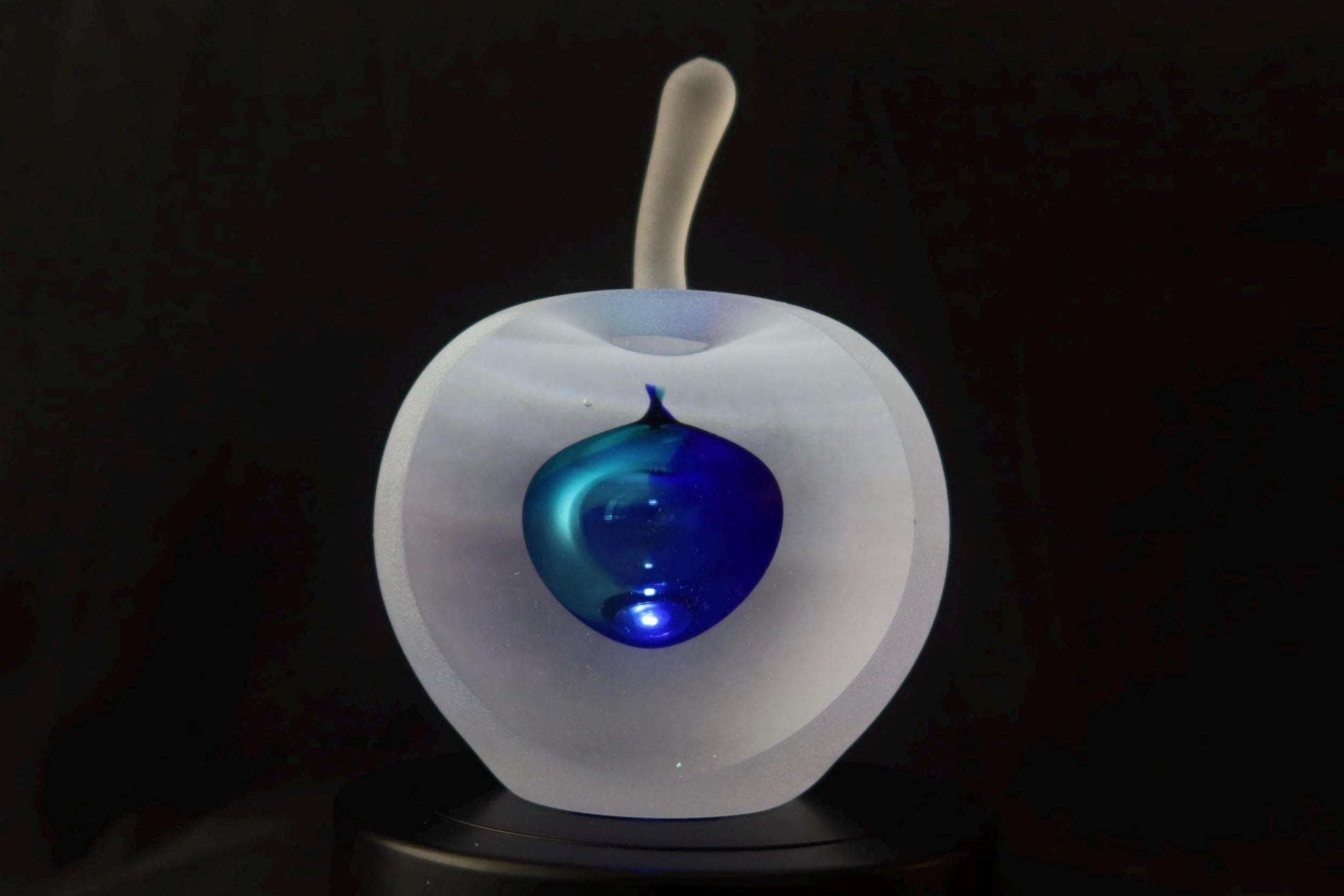 Handmade Blown Art Glass Shaped Sculpture