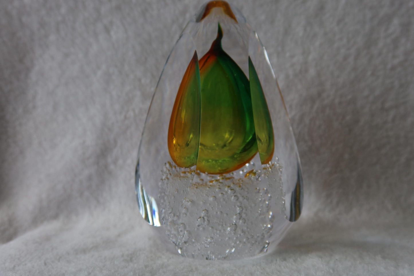 Handmade Blown Art Glass Shaped Sculpture