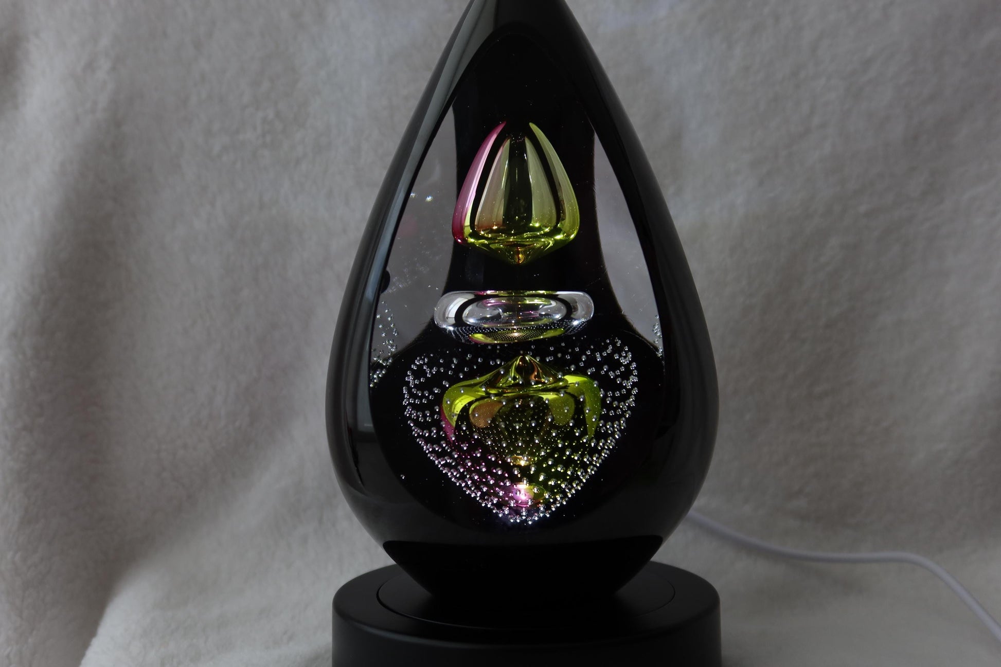 Handmade Blown Art Glass Shaped Sculpture