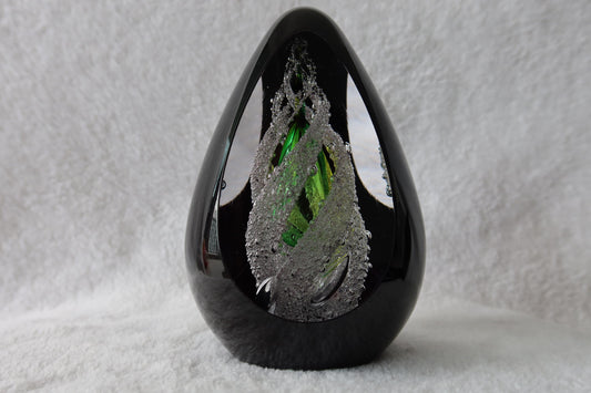 Handmade Blown Art Glass Shaped Sculpture