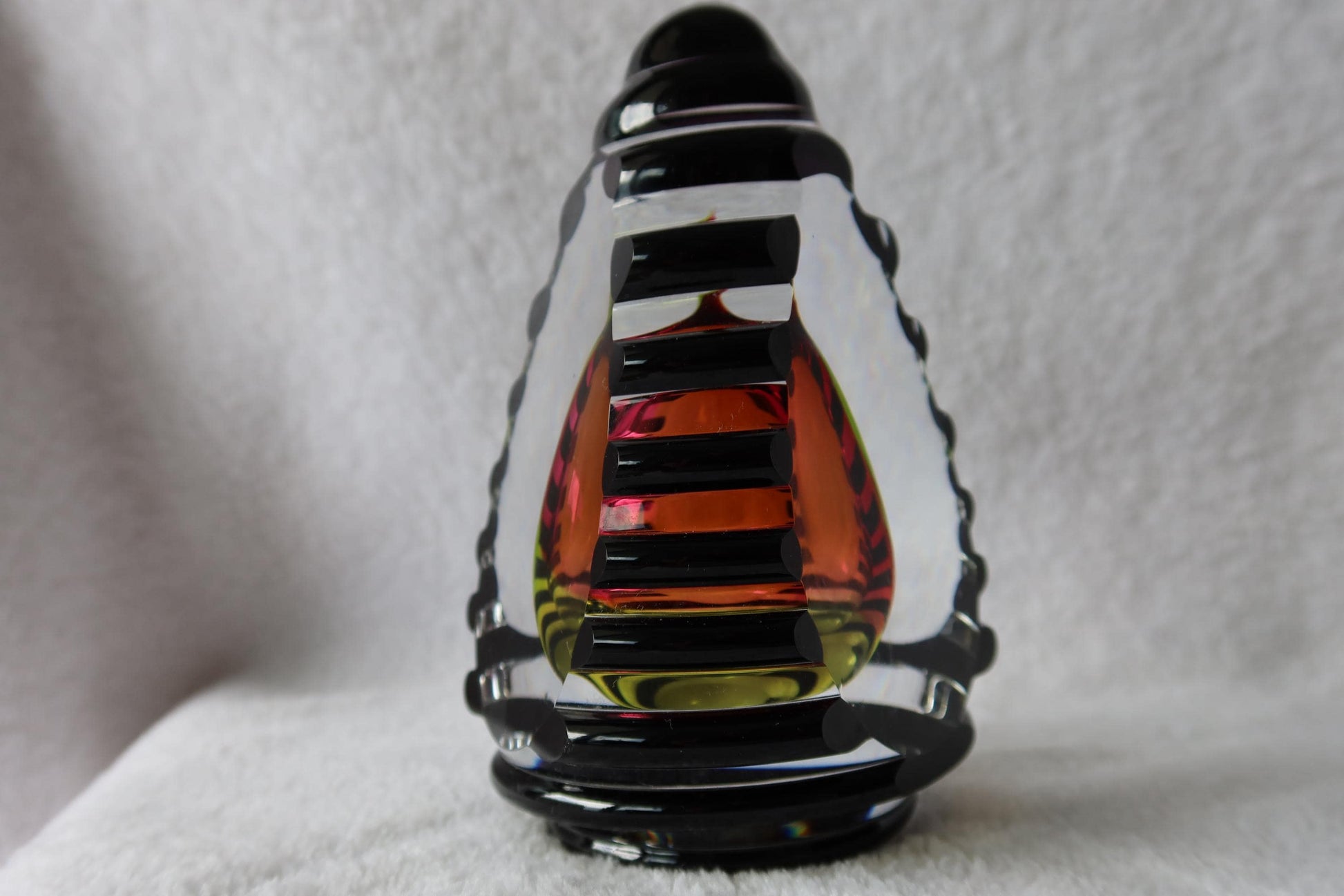 Handmade Blown Art Glass Shaped Sculpture