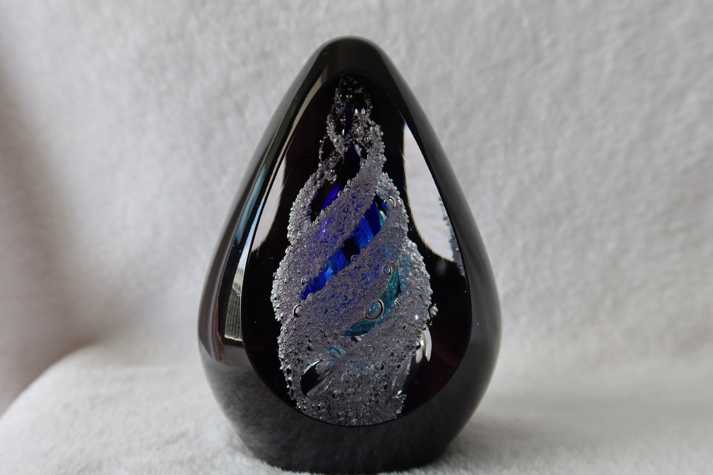 Handmade Blown Art Glass Shaped Sculpture