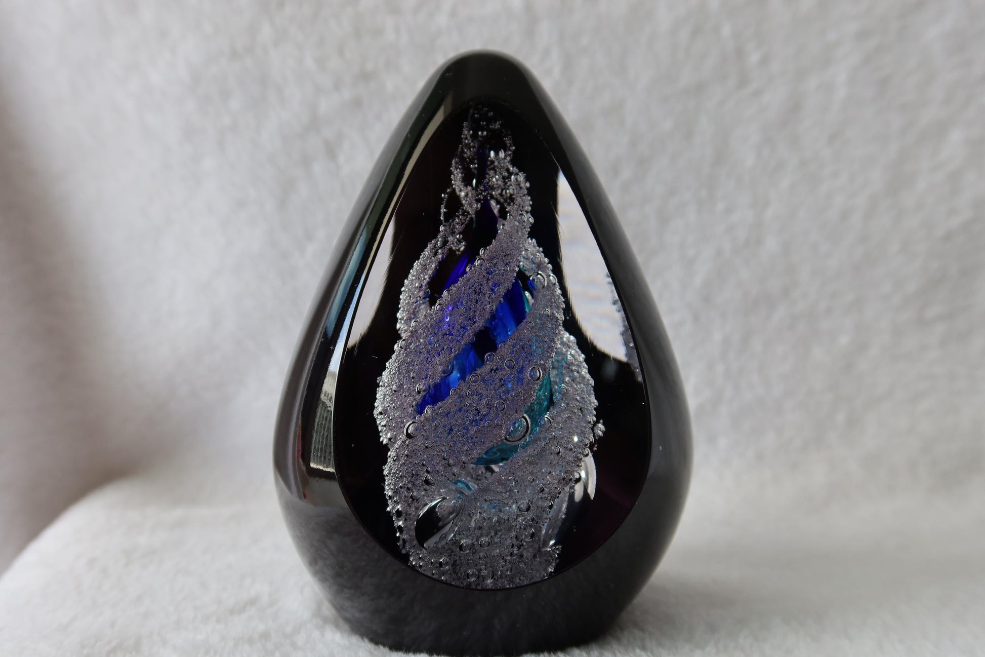 Handmade Blown Art Glass Shaped Sculpture
