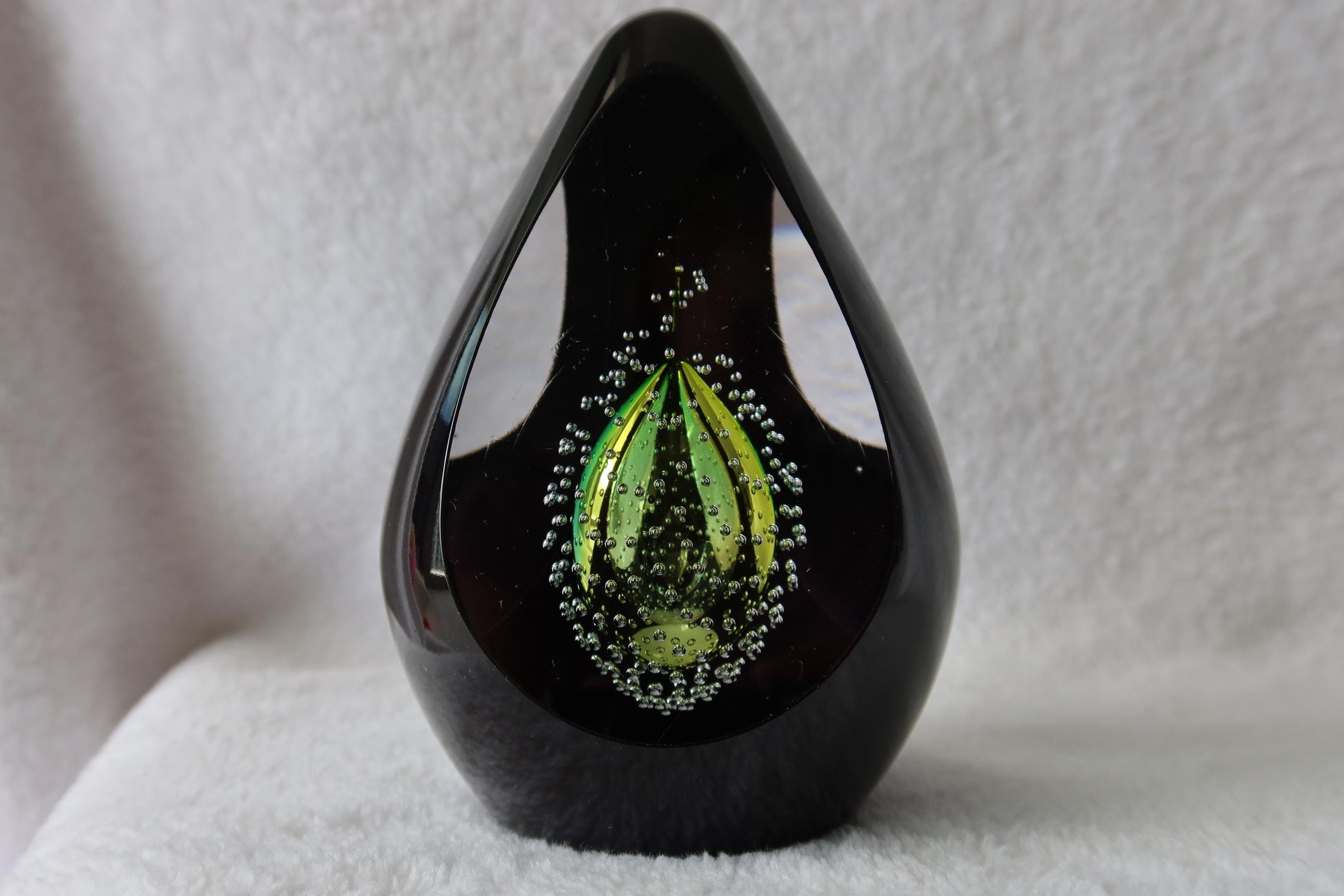 Handmade Blown Art Glass Shaped Sculpture
