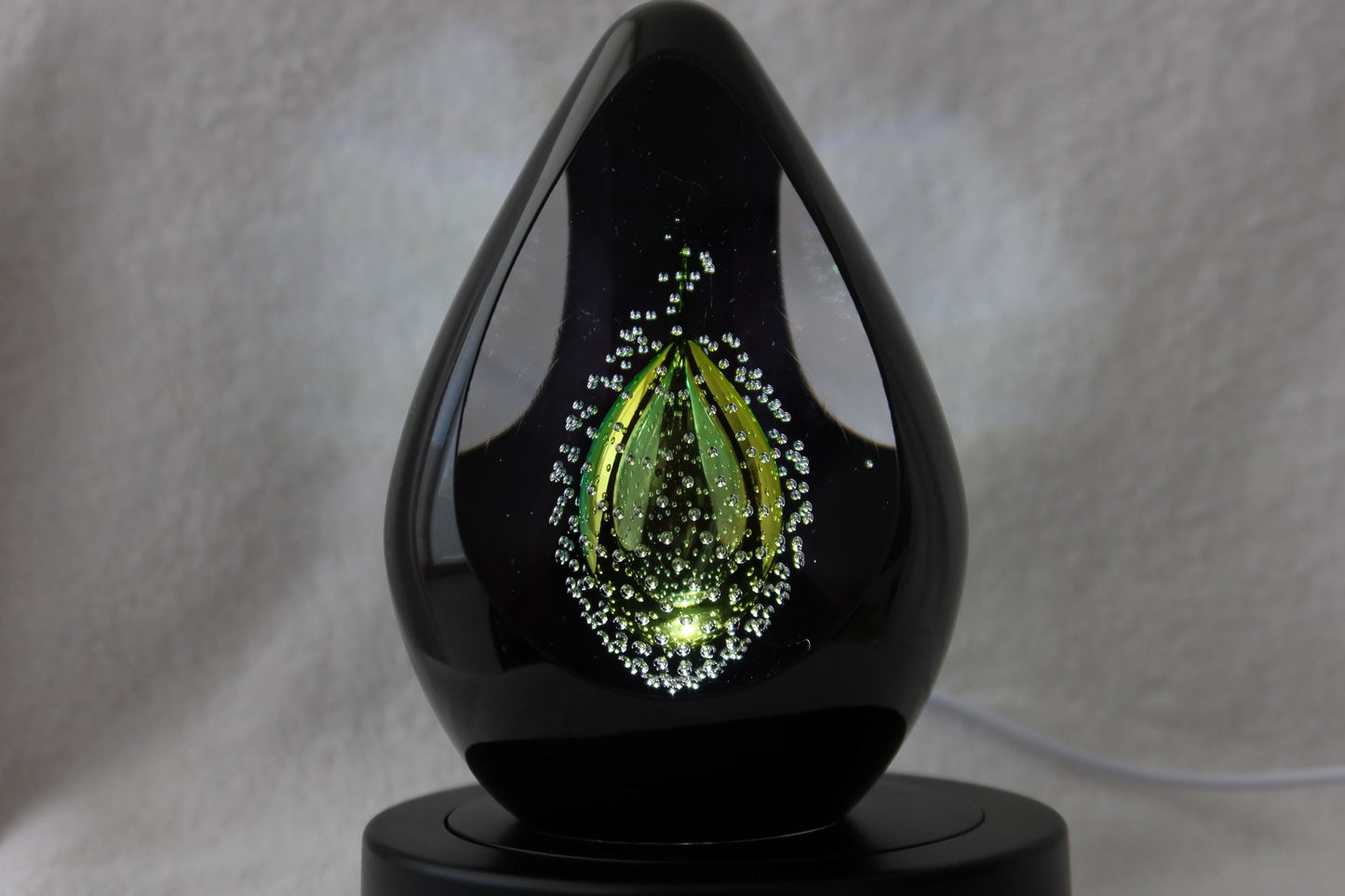 Handmade Blown Art Glass Shaped Sculpture
