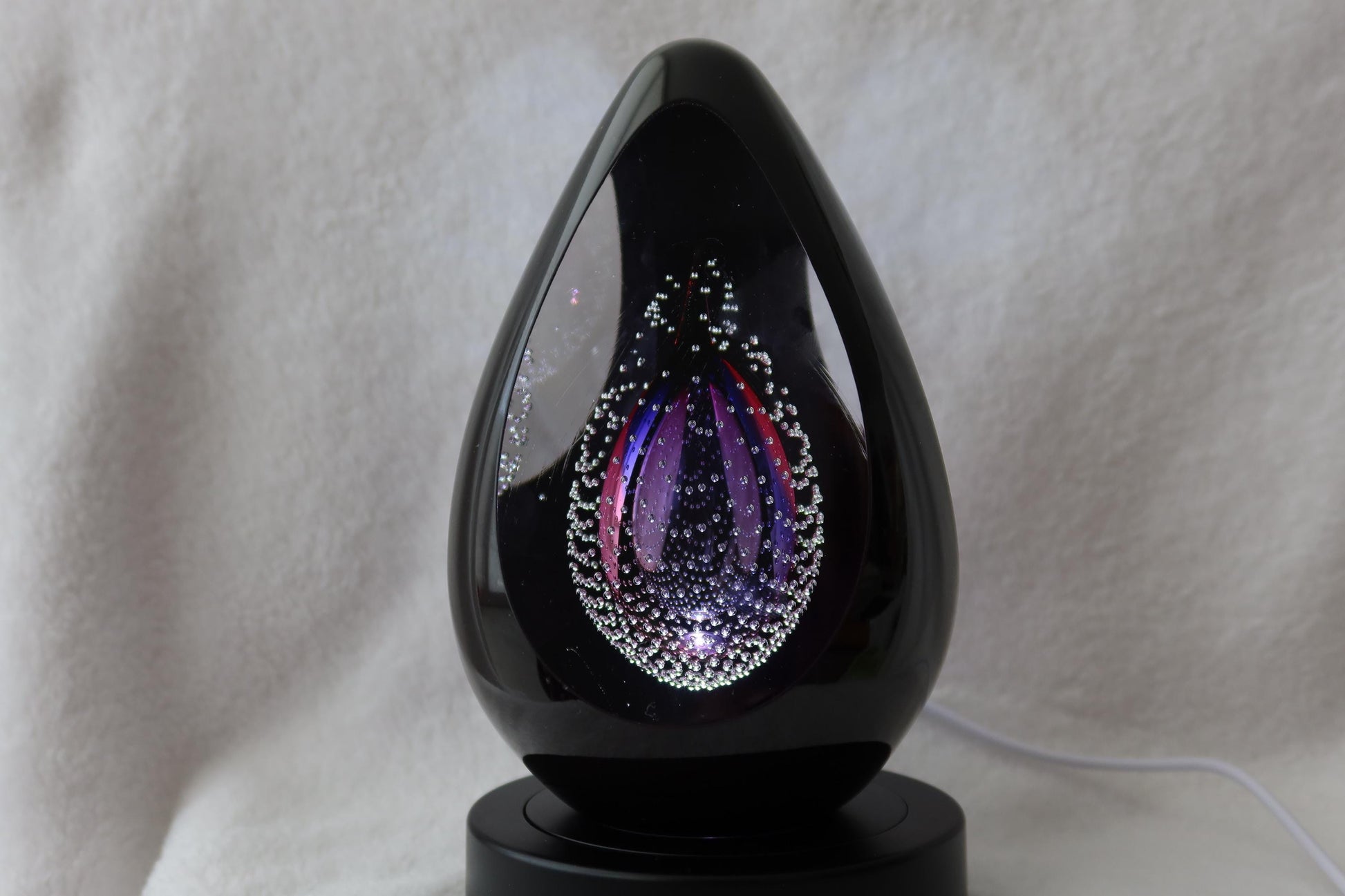 Handmade Blown Art Glass Shaped Sculpture