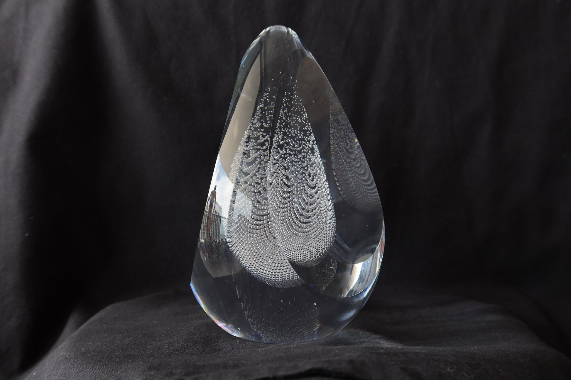 Handmade Blown Art Glass Shaped Sculpture