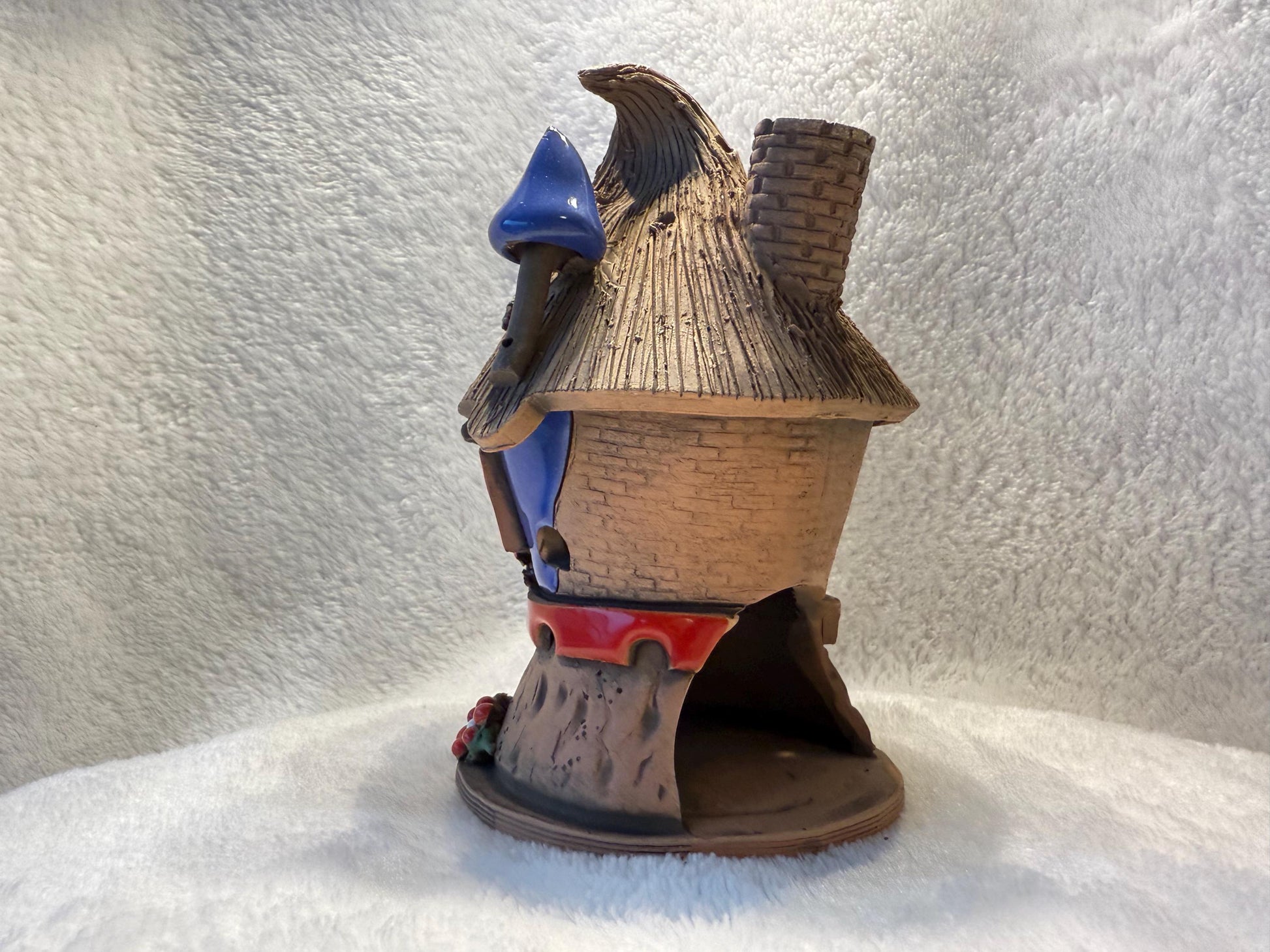Christmas Ceramic House Collection - Handmade Collectible Miniature, Candle Holder, Room Decoration, Home Decor