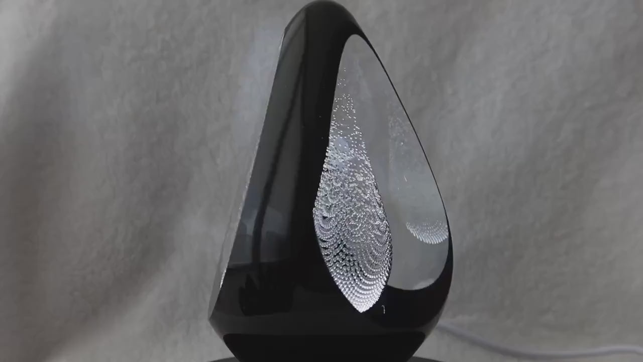 Handmade Blown Art Glass Shaped Sculpture