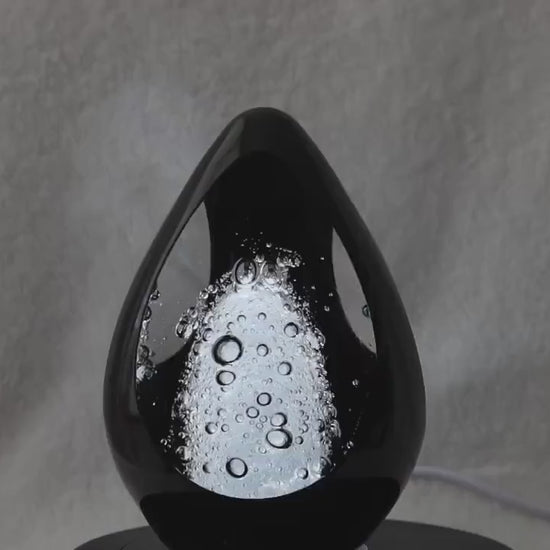 Handmade Blown Art Glass Shaped Sculpture