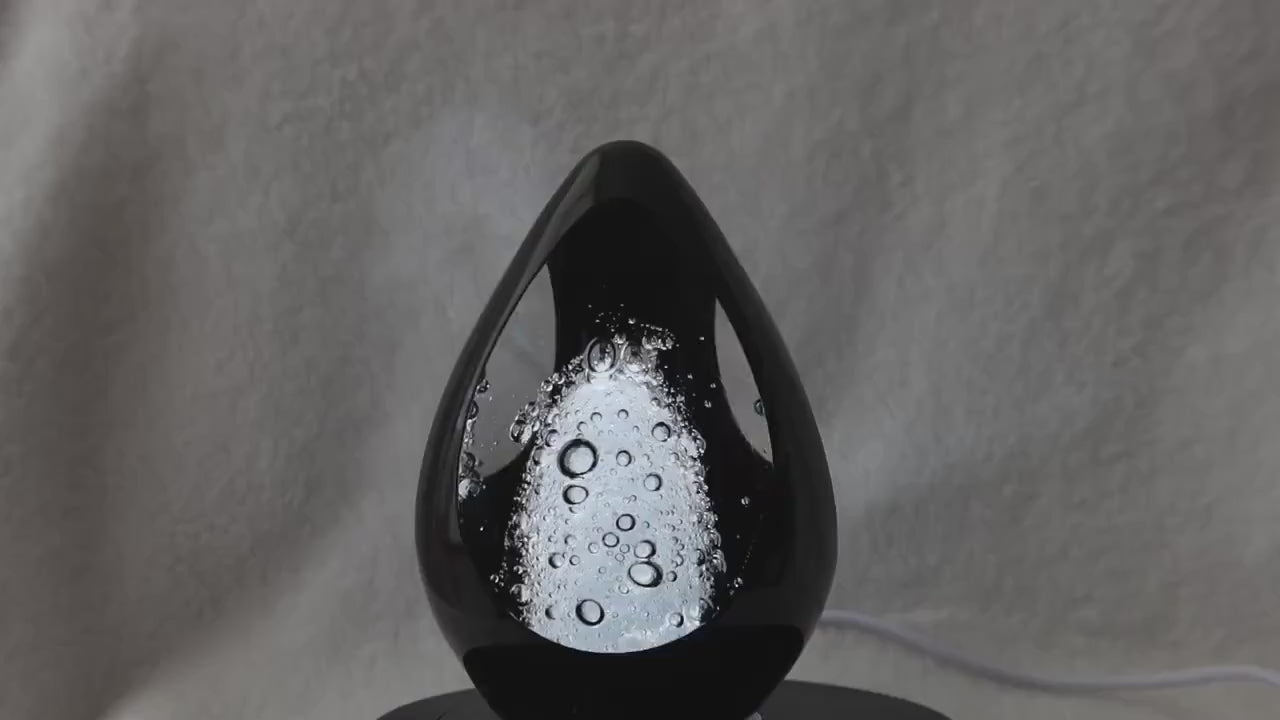 Handmade Blown Art Glass Shaped Sculpture