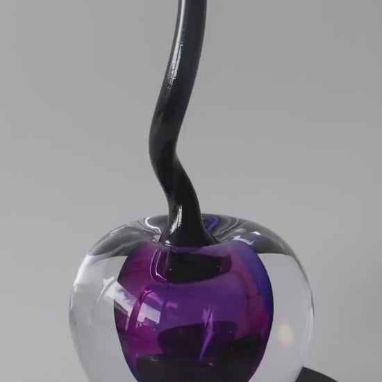 Handmade Blown Art Glass Shaped Sculpture