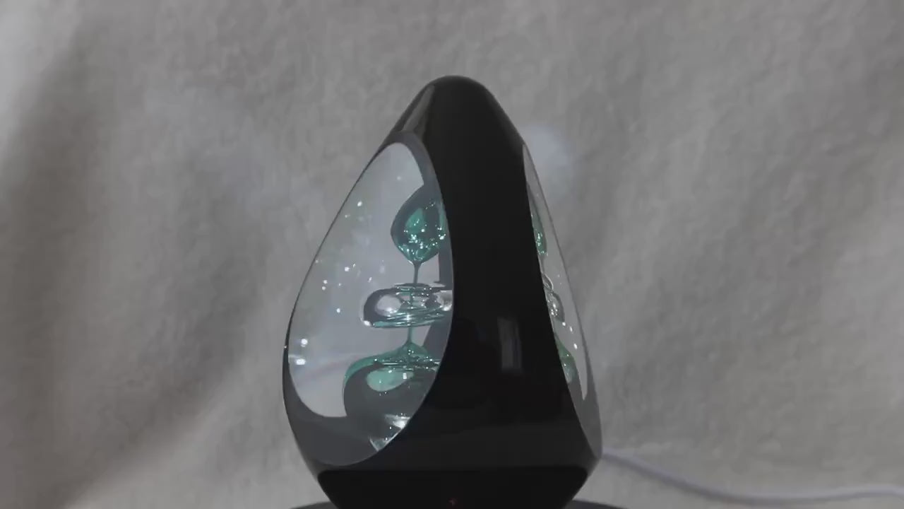 Handmade Blown Art Glass Shaped Sculpture
