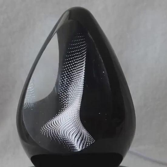 Handmade Blown Art Glass Shaped Sculpture