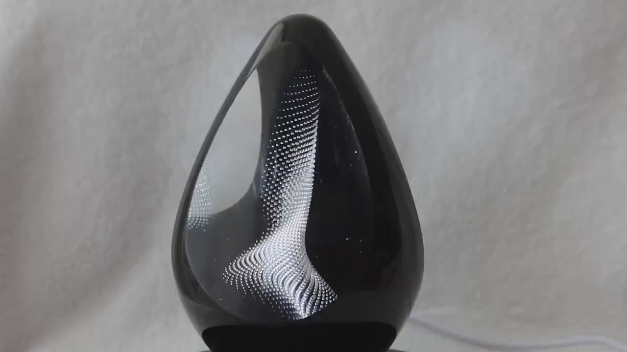 Handmade Blown Art Glass Shaped Sculpture