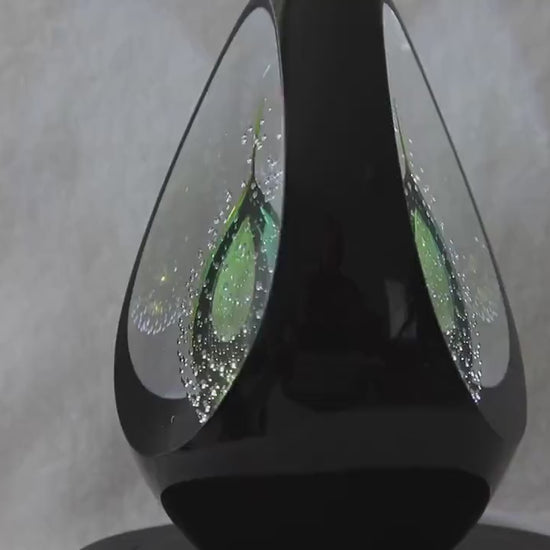 Handmade Blown Art Glass Shaped Sculpture