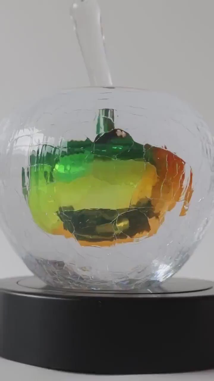 Handmade Blown Art Glass Shaped Sculpture